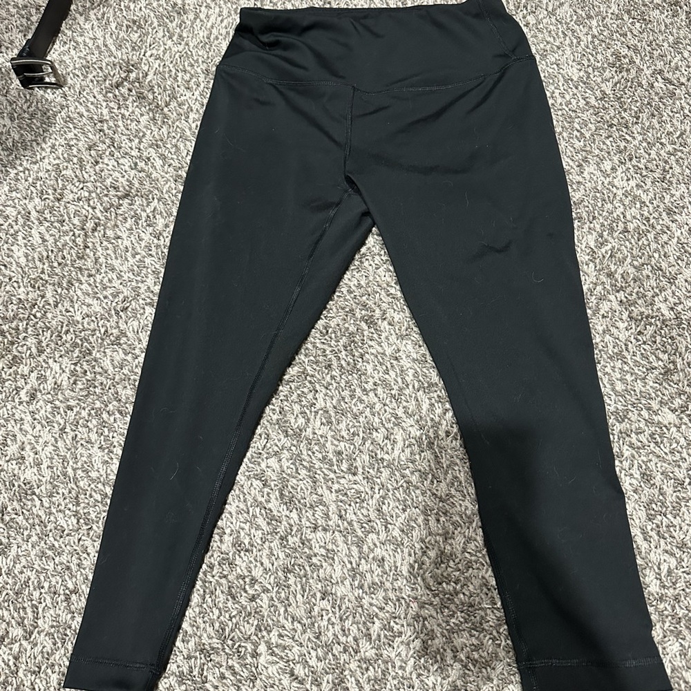 Black High-Waisted Leggings